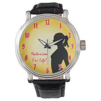 Relógio Monitorização Naturista/Nudista