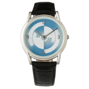 Relógio Monitorização Personalizável com Círculo Abstrato