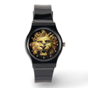 RELÓGIO MONOGRAMA GEMSTONE AZUL IMPRESSO