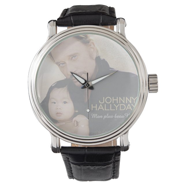 Relógio Montre Johnny Hallyday (Frente)