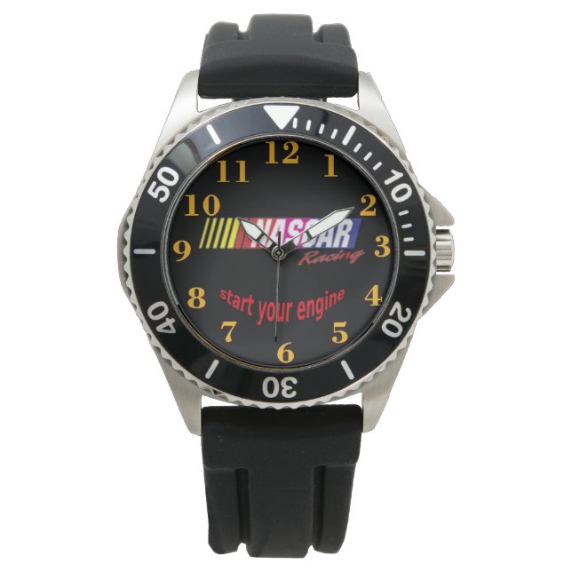 Relógio Montre NASCAR (Frente)
