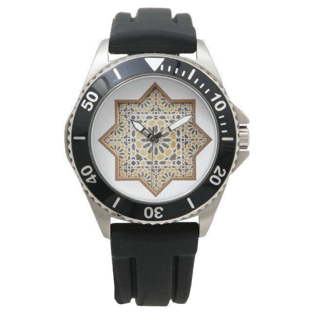 RELÓGIO MONTRE ZELLIGE MAROCAIN (Frente)