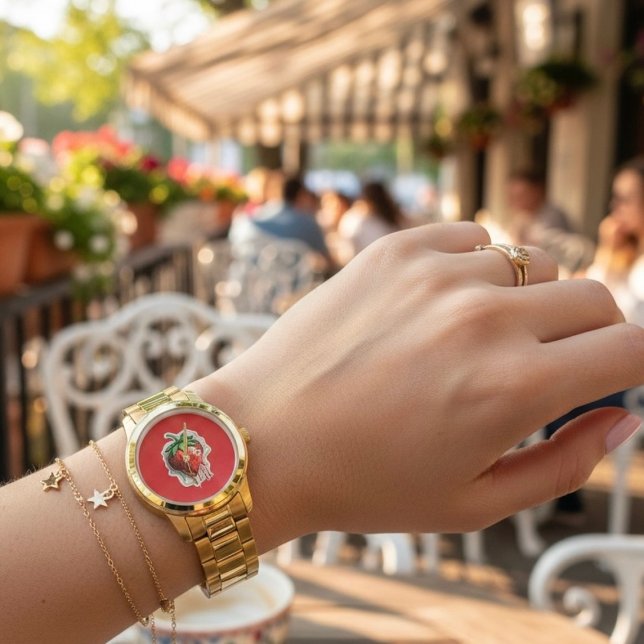 Relógio Morango (Criador carregado)