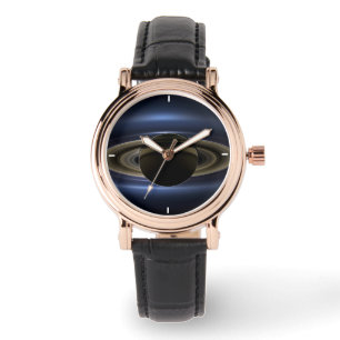 Relógio Mosaico Do Sistema Saturno Volta Ao Sol.