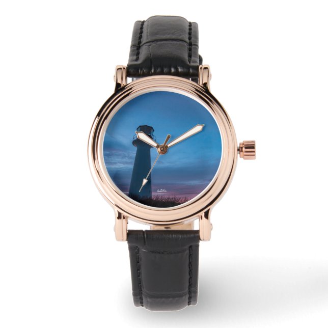 Relógio Mostra foto farol (Frente)