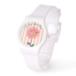 Relógio Mothers Day,I Love You Mom,Best Mom Ever,Modern