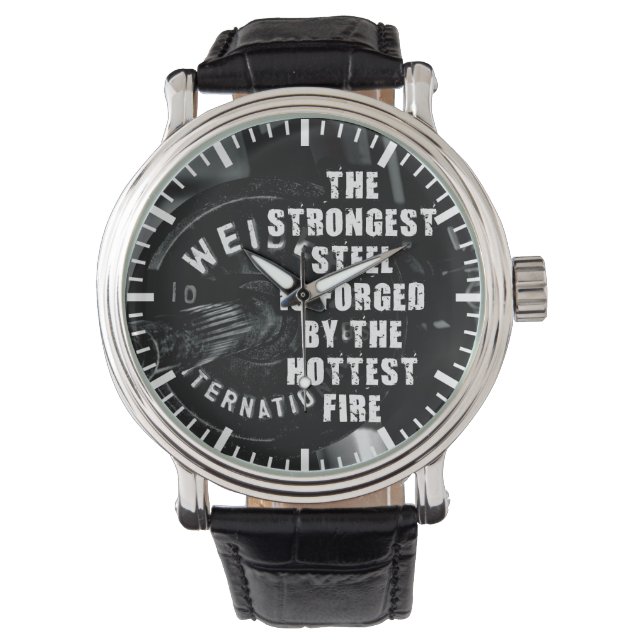 Relógio Motivação de criação de corpo