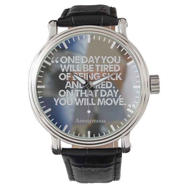 Relógio Motivação para a saúde e a Malhação (Frente)