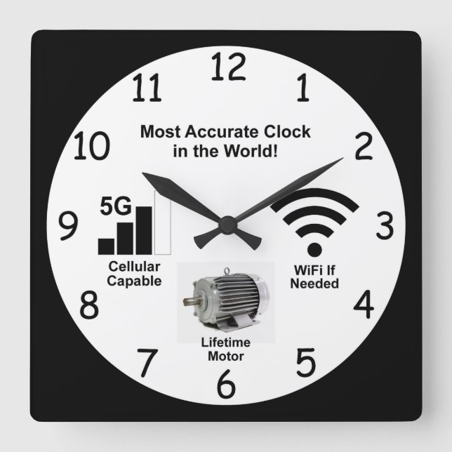 Relógio móvel WiFi mais preciso (Frente)