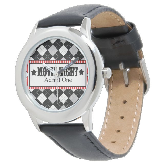 Relógio *Movie Night* Movie Ticket Watch (Angular)