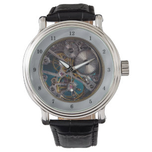 Relógio Muito Divertido Simulou Vigilância Transparente do