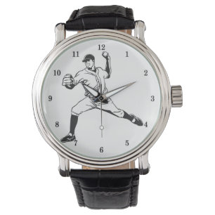 Relógio Muito Legal Baseball Wrist Watch
