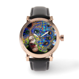 RELÓGIO MULHER EPHEMERAL COM MÁSCARA FRACTAL