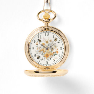 Relógio Mulher Na moda Chic Floral de Flor de Flor Moderna