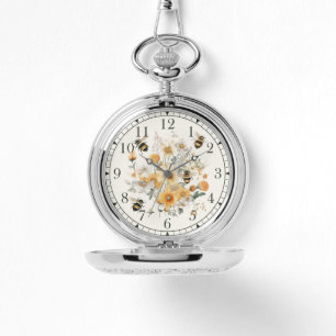 Relógio Mulher Na moda Chic Floral de Flor de Flor Moderna