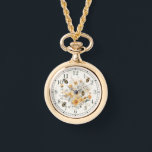 Relógio Mulher Na moda Chic Floral de Flor de Flor Moderna<br><div class="desc">Modern Wildflower Floral Bee Na moda Chic Womans Watches apresenta uma moderna tendência floral de flor silvestre de cor amarela com espécimes do gênero Bombus spp. Criado pelo Evco Studio www.zazzle.com/store/evcostudio</div>