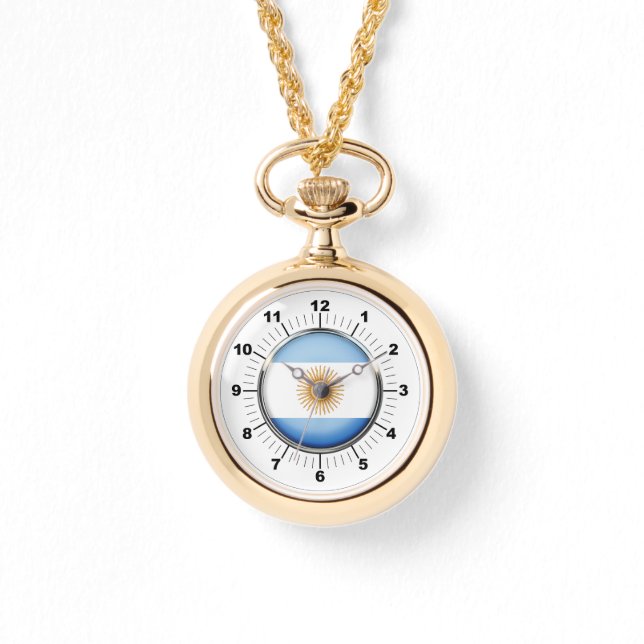 Relógio Mulheres argentinas com enrolamento Dourado da ban (Frente)