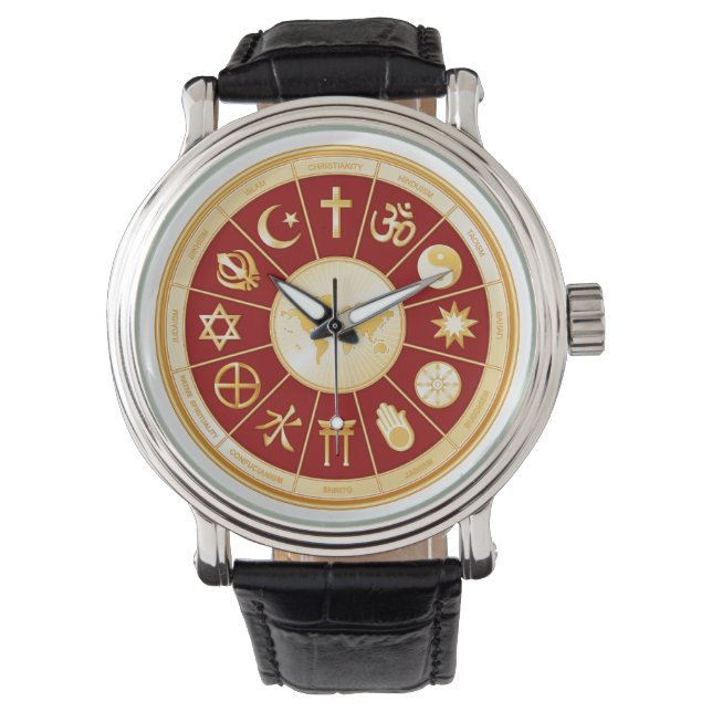 Relógio Mundo da Fé (Frente)