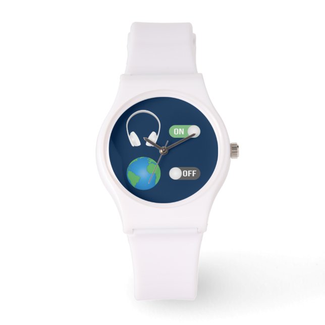 Relógio Música No Mundo Inteiro (Frente)