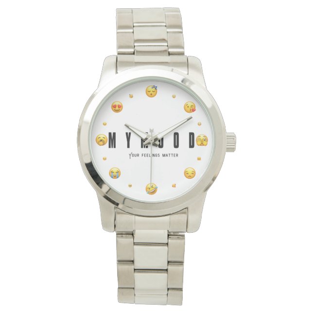 Relógio MYMOOD Steel Emoji Watch (Frente)