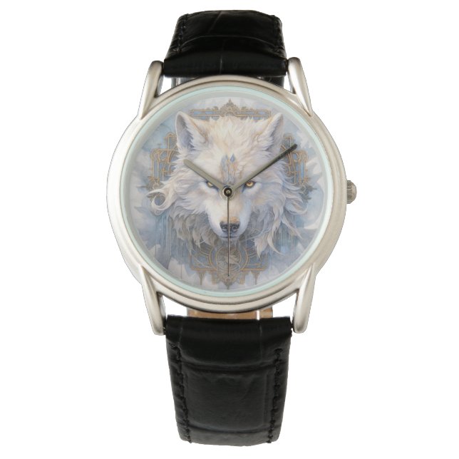 Relógio Mystical Wolf Watch (Frente)