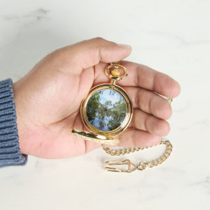 Relógio Na Época Chegaram As Inundações: Riverland Austrál