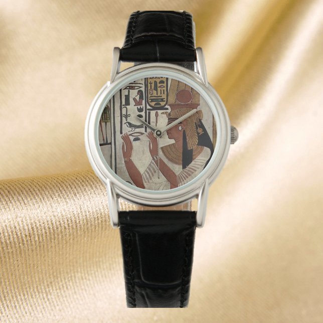 Relógio Na moda Egípcia Goddess eWatch (https://www.zazzle.com/store/capricepetit)
