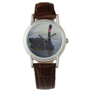 Relógio Nadação Nadada Nadada Negra No Rio Murray,