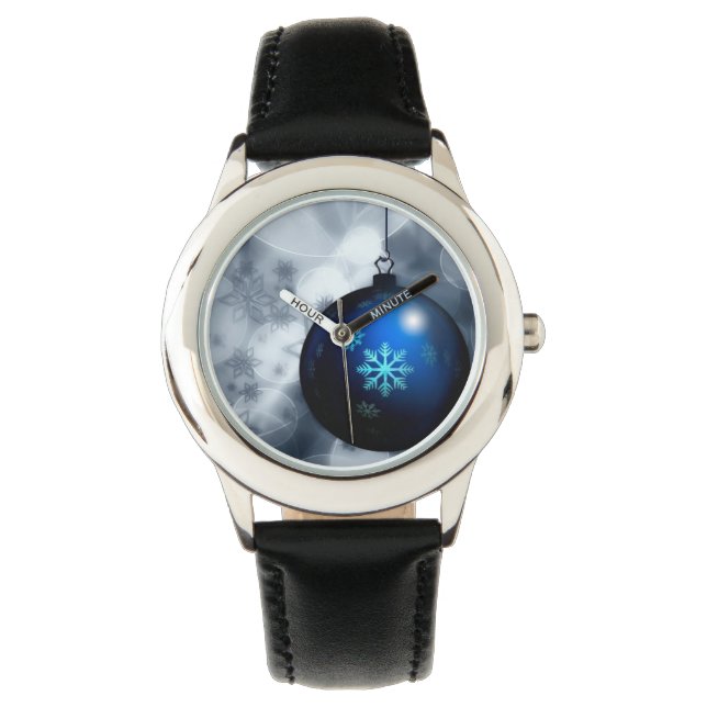 Relógio Natal brilhante (Frente)