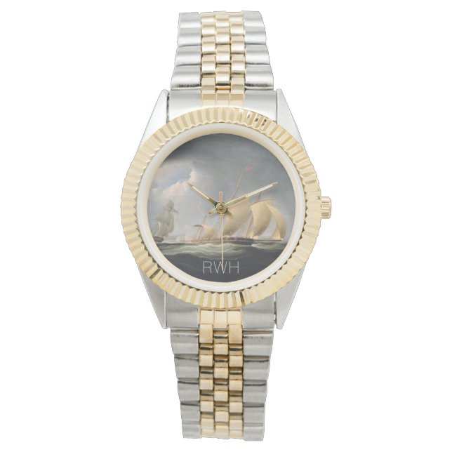 Relógio Navegação Marítima Monogramada (Frente)