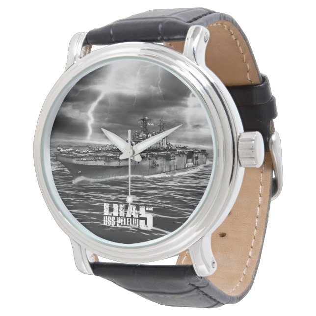 Relógio Navio de assalto anfíbio Peleliu Ewatch (Angular)