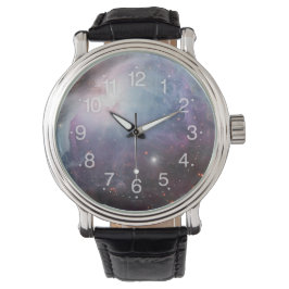 Relógio Nebula Orion Astronomy blue castanho, estrelas do