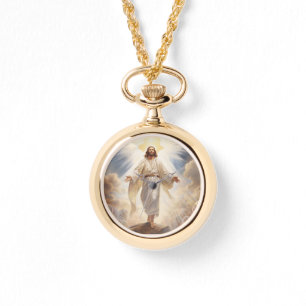 Relógio Necklace Watch-Jesus