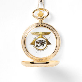 Relógio NeoAnkh Golden Eye of Horus & Winged Sun Disk