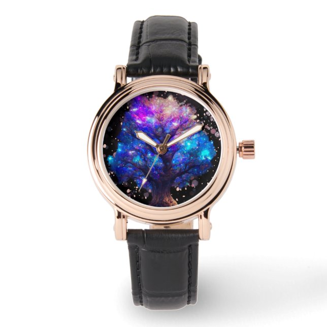 Relógio neon árvore da vida (Frente)