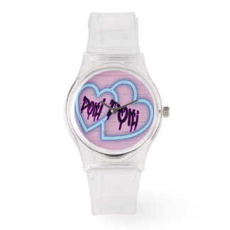 Relógio Neon Hearts Doki Doki Watch