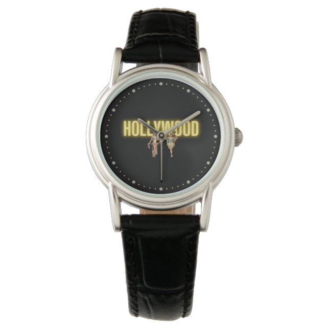 Relógio Neon Hollywood & Vintage Beauties Watch (Frente)