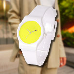 Relógio Neon Lemon Solid Color | Clássico<br><div class="desc">Neon Lemon - Introduzindo a atração do eterno de Cor Sólida: uma mistura cativante de forma clássica e simplicidade elegante. Esta design é uma celebração do poder e beleza encontrados em um solteiro, uma matiz impressionante. Exustante a sofisticação, o design a cores sólidas abraça a essência do minimalismo, fazer-a uma...</div>