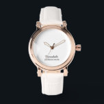 Relógio Neutral Monogram Modern Minimalist Stylish Design<br><div class="desc">This neutral monogram design features a modern, minimalist, and stylish aesthetic perfect for watches. The clean lines and balanced layout create a sophisticated and timeless look suitable for both men and women. Ideal for anyone who appreciates subtle personalization, modern design, and elegance in everyday accessories. Makes a thoughtful gift for...</div>