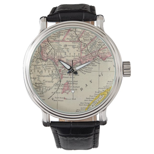 Relógio New Brunswick, Nova Escócia (Frente)