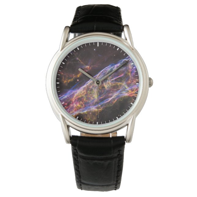 Relógio Ngc 6960, A Nebulosa da Bruxa. (Frente)