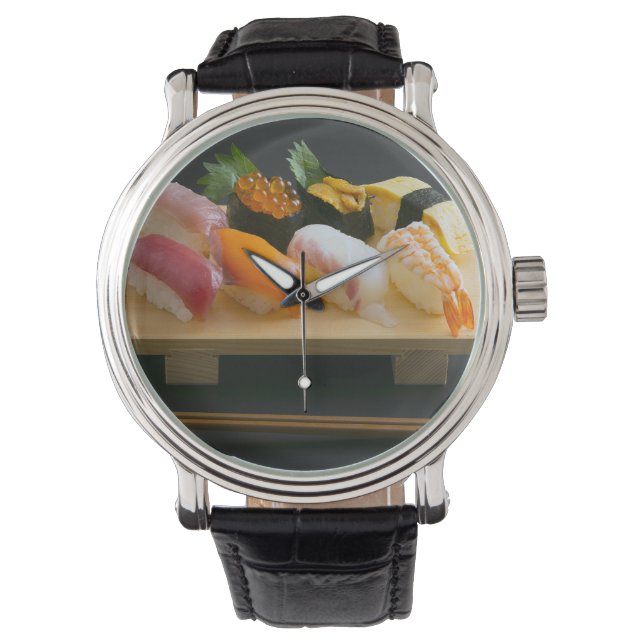 Relógio Nigiri Parade – Classic Sushi Timepiece (Frente)