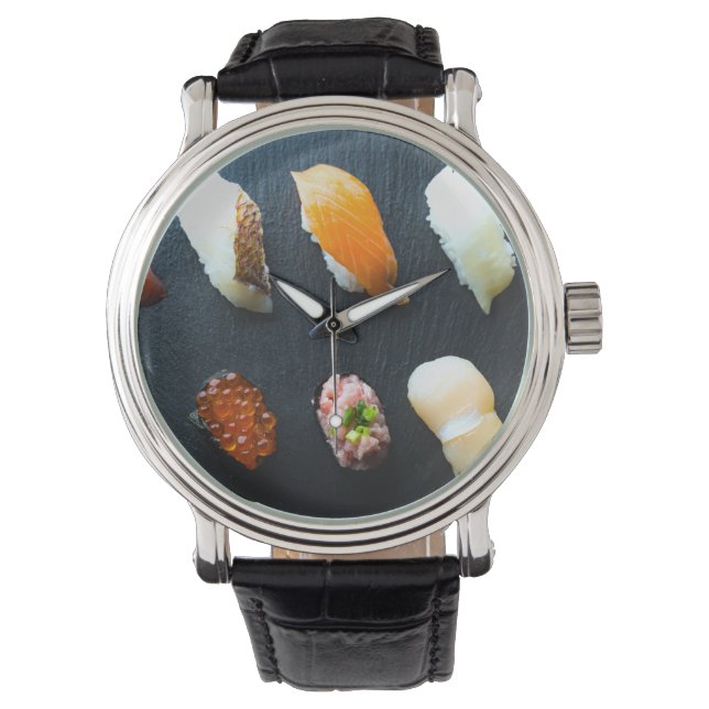 Relógio Nigiri Symphony – Sushi Slate Watch (Frente)