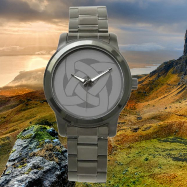 Relógio Nó Celta Negro (Criador carregado)