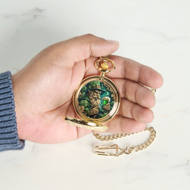 Relógio Noite Encantada de Brinde Ale A Leprechauns (Mão)