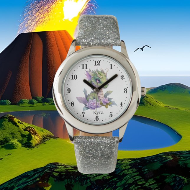 Relógio nome de adição de adoradores de dragão (Criador carregado)