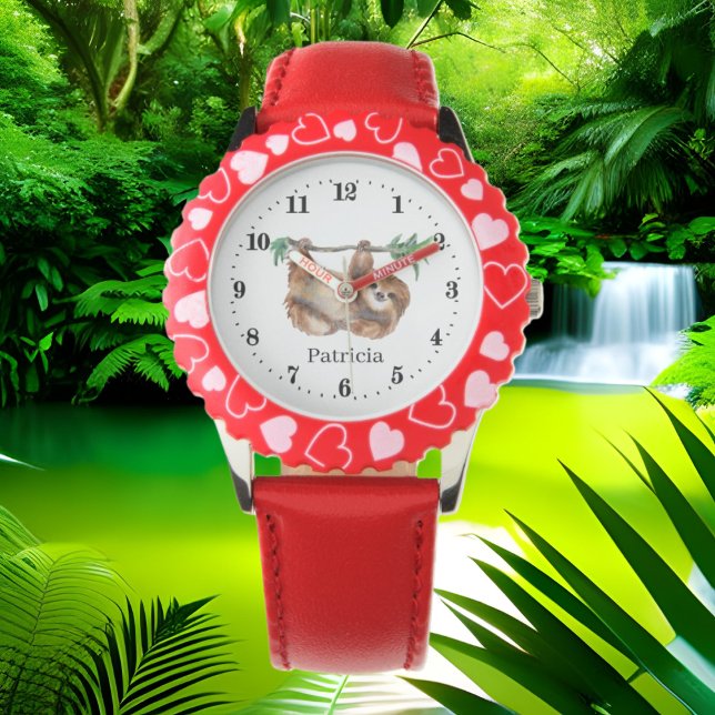 Relógio nome de adição de preguiça aguda (Criador carregado)