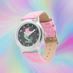 Relógio Nome do dragão de garotas bonitas<br><div class="desc">design por originalartwork@delightful-doodles.com</div>