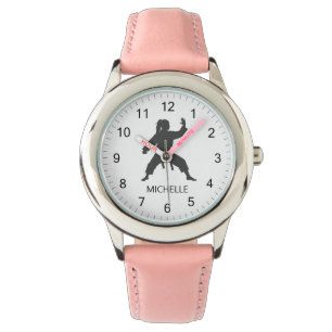 Relógio Nome Personalizado Karate / Taekwondo / judo