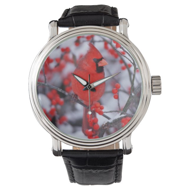 Relógio Norte Cardinal masculino, Winter, IL (Frente)